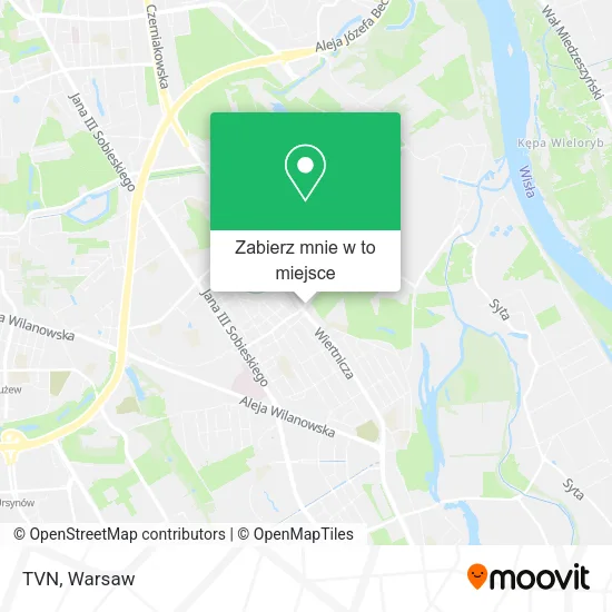 Mapa TVN