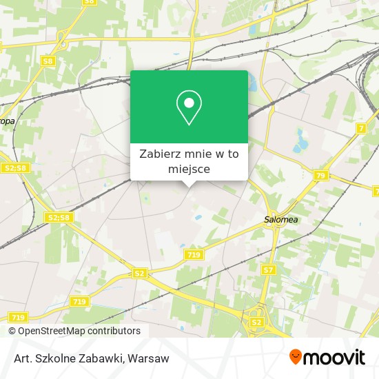 Mapa Art. Szkolne Zabawki