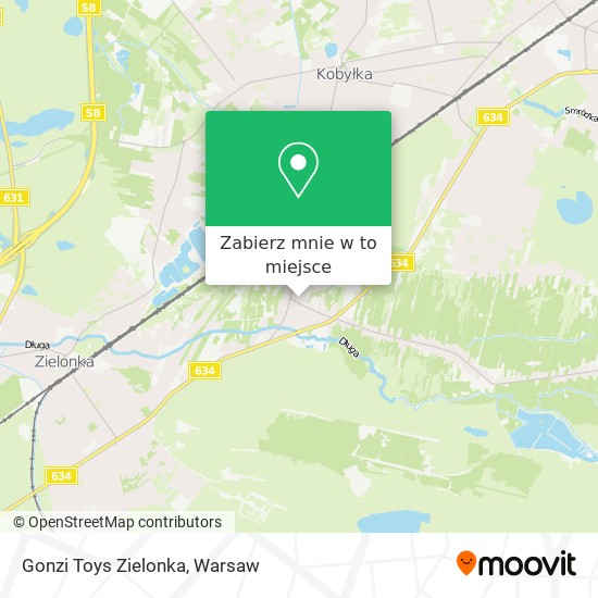 Mapa Gonzi Toys Zielonka