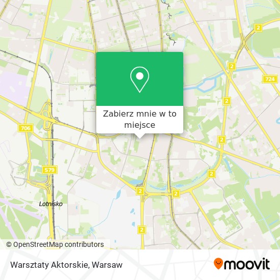 Mapa Warsztaty Aktorskie