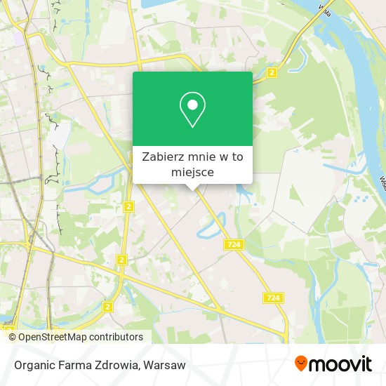 Mapa Organic Farma Zdrowia