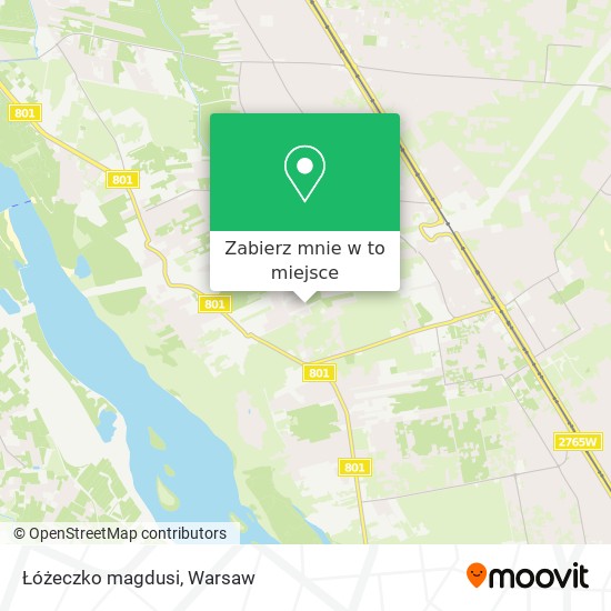 Mapa Łóżeczko magdusi