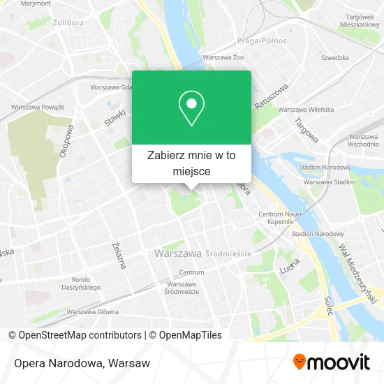 Mapa Opera Narodowa