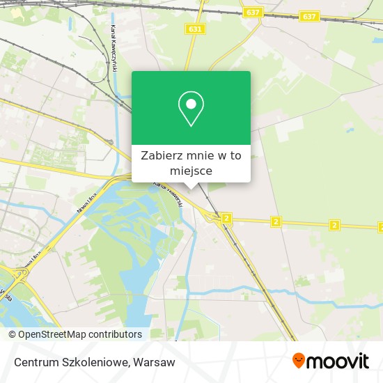 Mapa Centrum Szkoleniowe