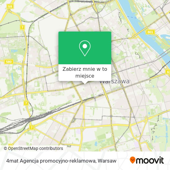 Mapa 4mat Agencja promocyjno-reklamowa