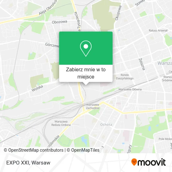 Mapa EXPO XXI