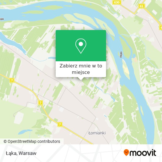 Mapa Łąka