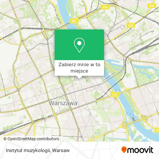 Mapa Instytut muzykologii