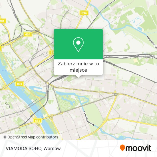 Mapa VIAMODA SOHO