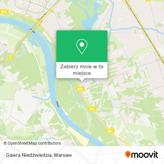 Mapa Gawra Niedźwiedzia