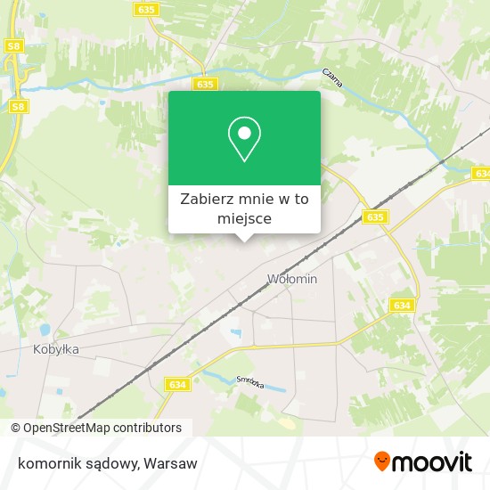 Mapa komornik sądowy