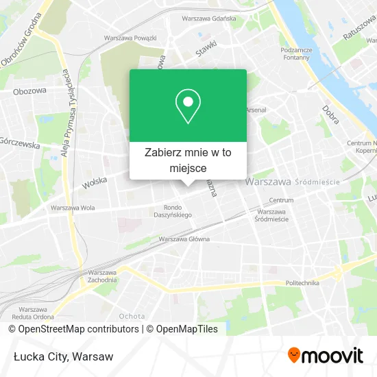 Mapa Łucka City