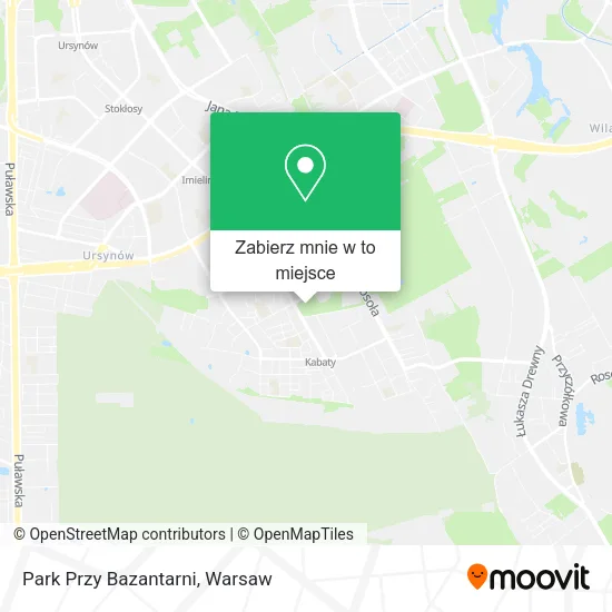 Mapa Park Przy Bazantarni