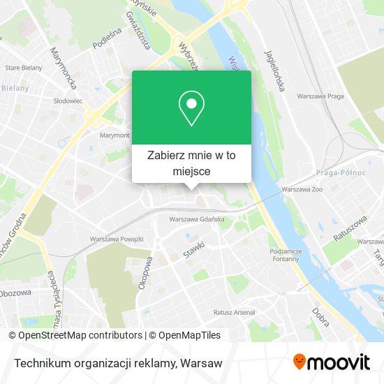 Mapa Technikum organizacji reklamy