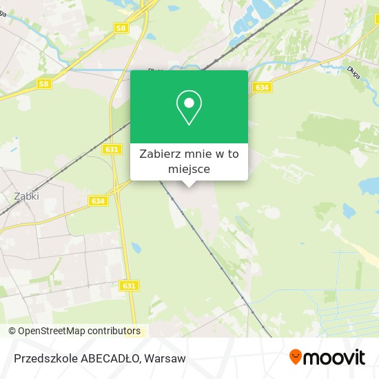 Mapa Przedszkole ABECADŁO