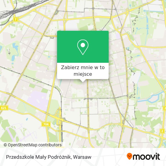 Mapa Przedszkole  Mały Podróżnik