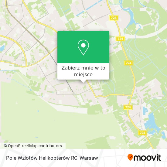 Mapa Pole Wzlotów Helikopterów RC