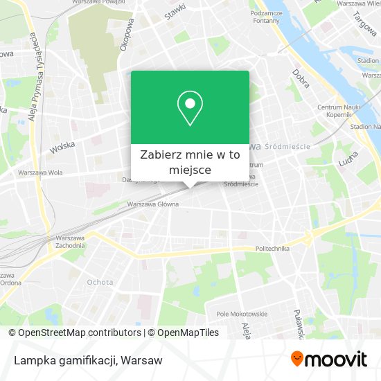 Mapa Lampka gamifikacji