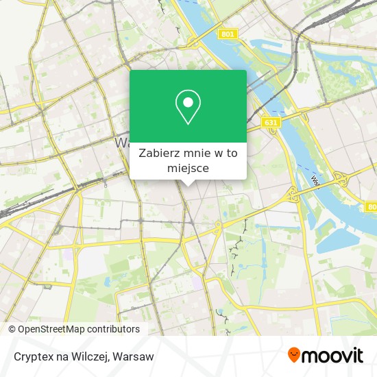 Mapa Cryptex na Wilczej