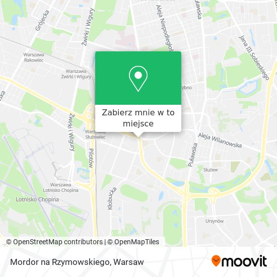 Mapa Mordor na Rzymowskiego