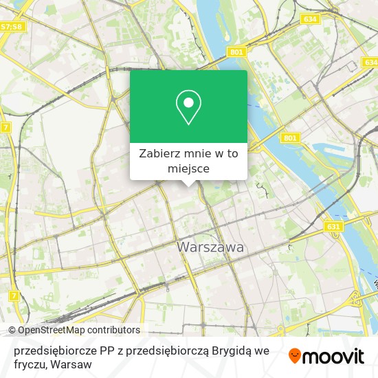 Mapa przedsiębiorcze PP z przedsiębiorczą Brygidą we fryczu