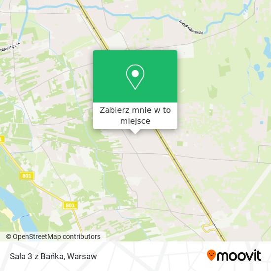 Mapa Sala 3 z Bańka