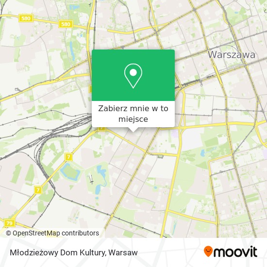 Mapa Młodzieżowy Dom Kultury