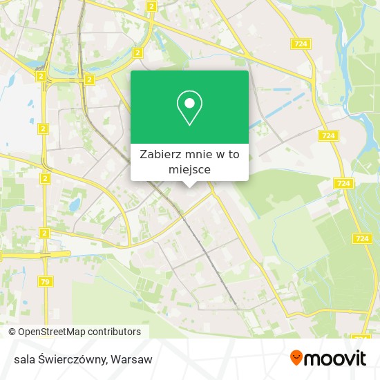 Mapa sala Świerczówny