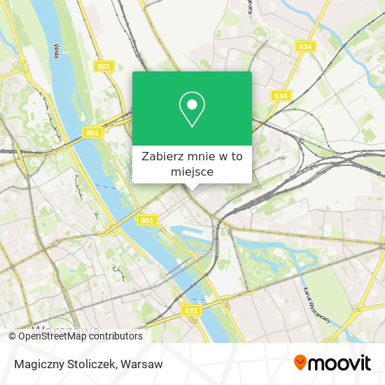 Mapa Magiczny Stoliczek