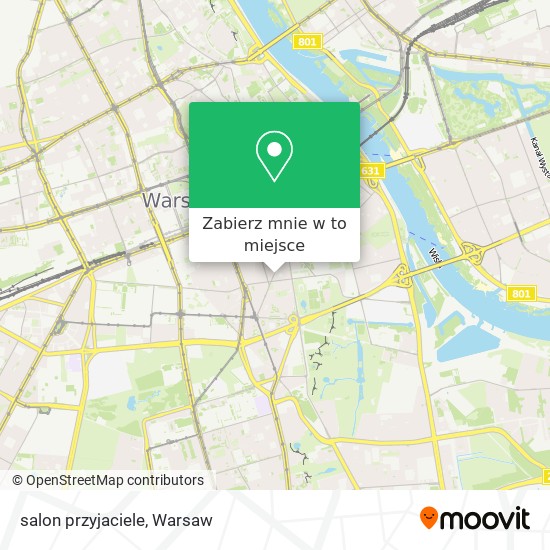 Mapa salon przyjaciele