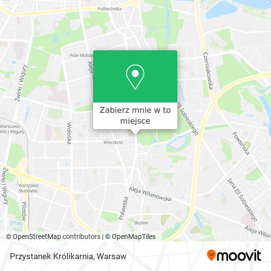 Mapa Przystanek Królikarnia