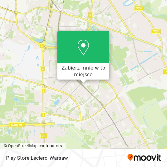 Mapa Play Store Leclerc