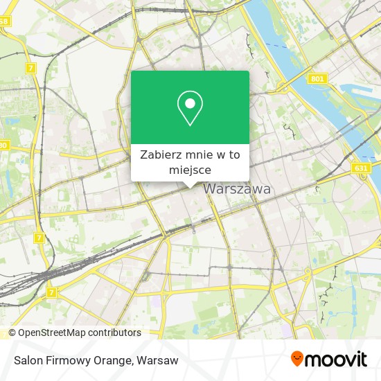 Mapa Salon Firmowy Orange