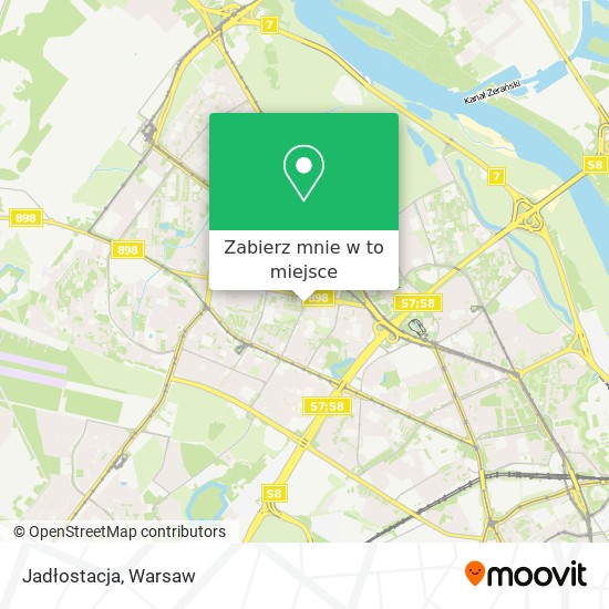 Mapa Jadłostacja