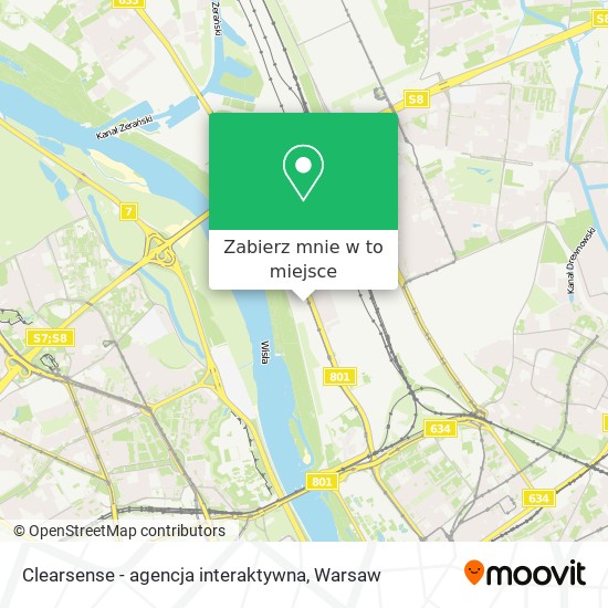 Mapa Clearsense - agencja interaktywna