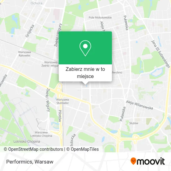 Mapa Performics