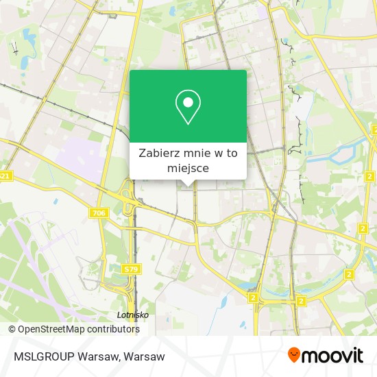 Mapa MSLGROUP Warsaw