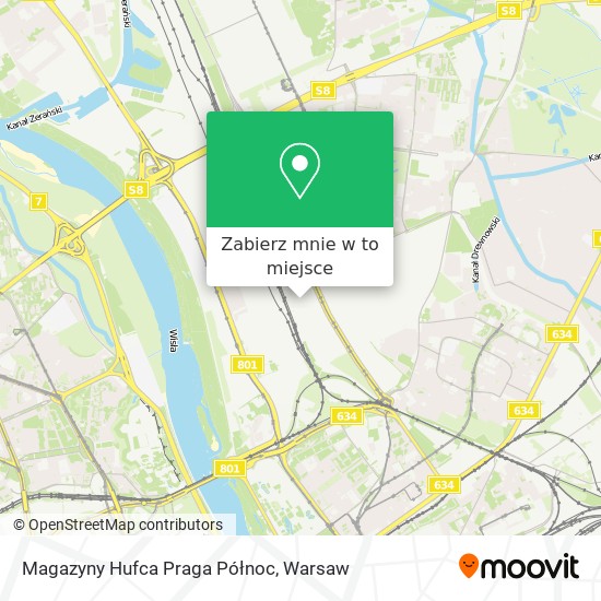 Mapa Magazyny Hufca Praga Północ