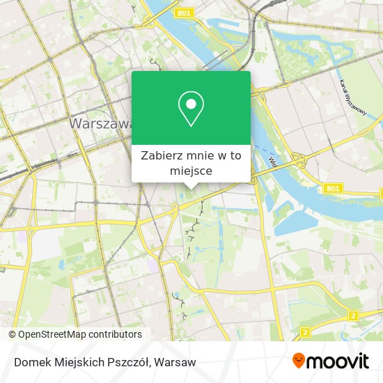 Mapa Domek Miejskich Pszczół