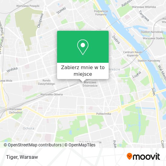 Mapa Tiger