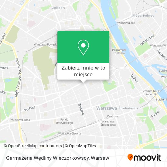 Mapa Garmażeria Wędliny Wieczorkowscy