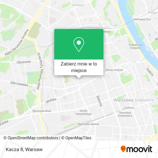 Mapa Kacza 8