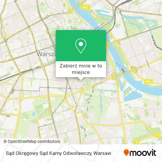 Mapa Sąd Okręgowy Sąd Karny Odwoławczy