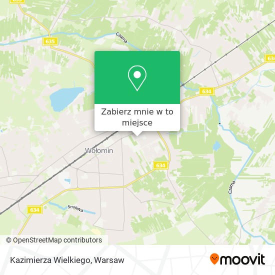 Mapa Kazimierza Wielkiego