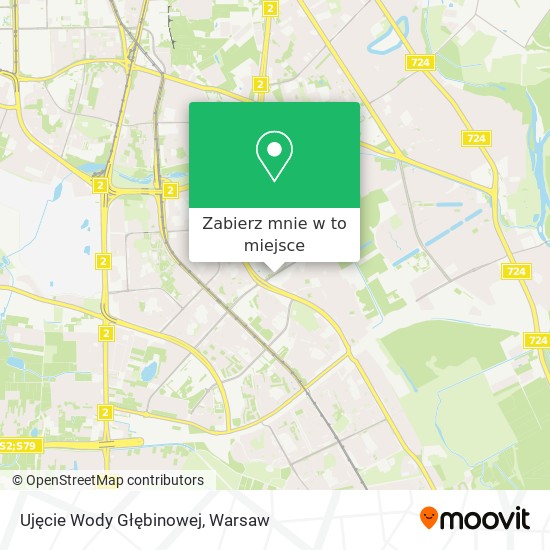 Mapa Ujęcie Wody Głębinowej