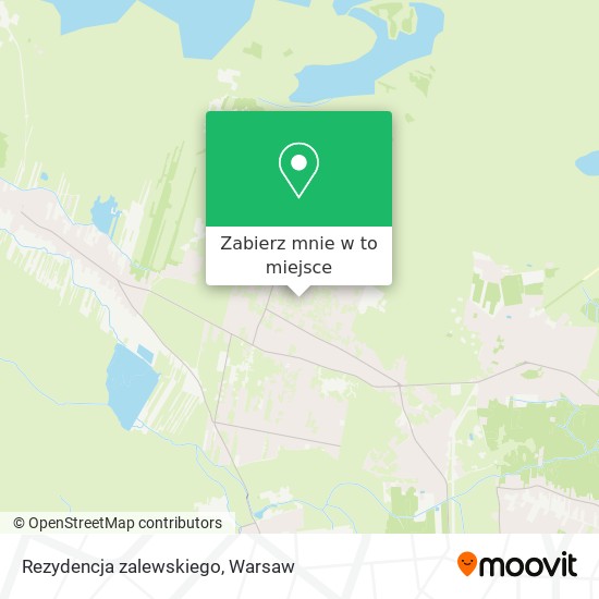 Mapa Rezydencja zalewskiego