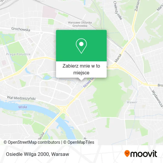 Mapa Osiedle Wilga 2000