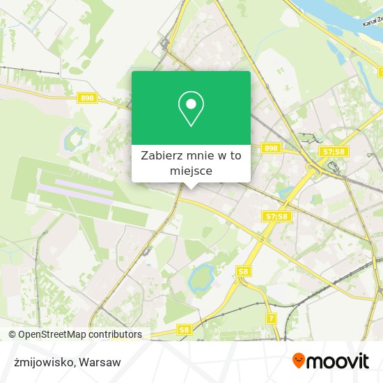 Mapa żmijowisko