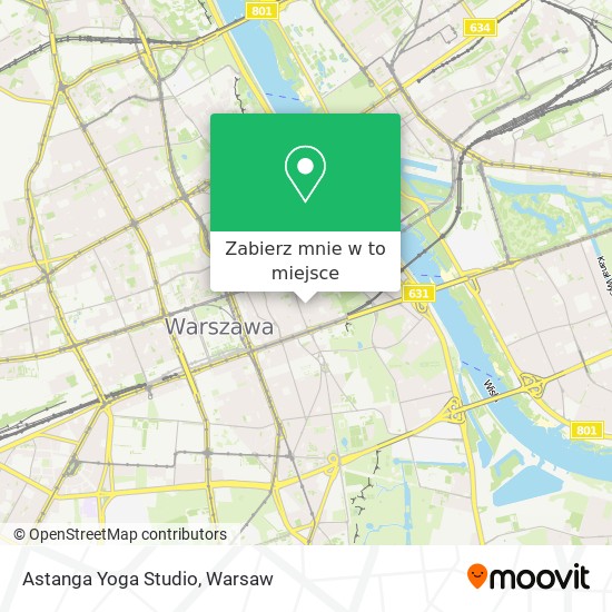 Mapa Astanga Yoga Studio