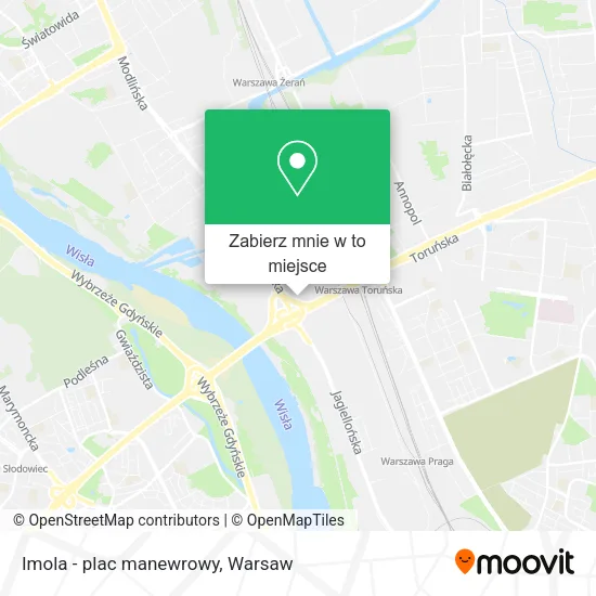 Mapa Imola - plac manewrowy